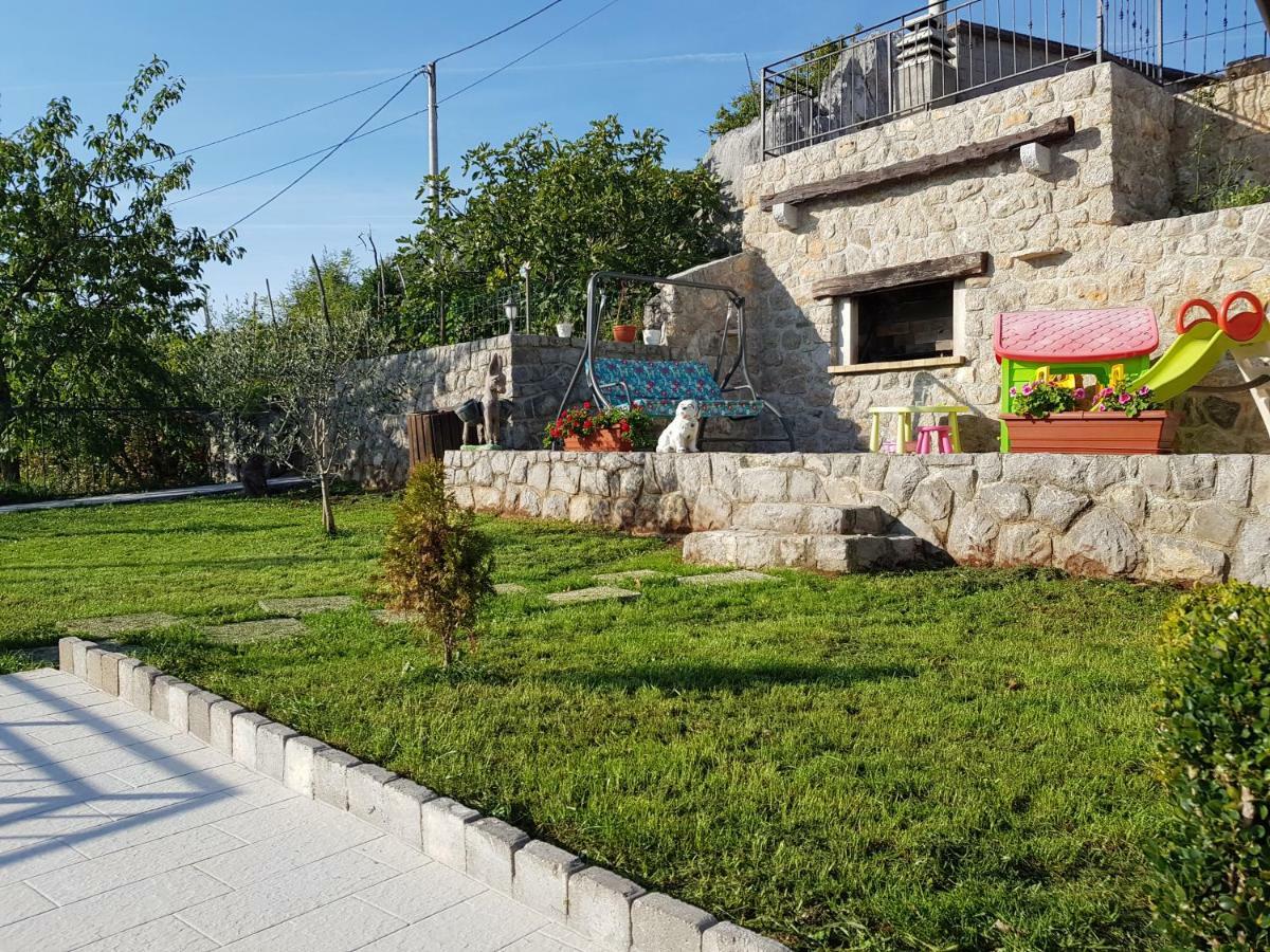 הוילה לובראן House Anastazia With Spectacular View מראה חיצוני תמונה