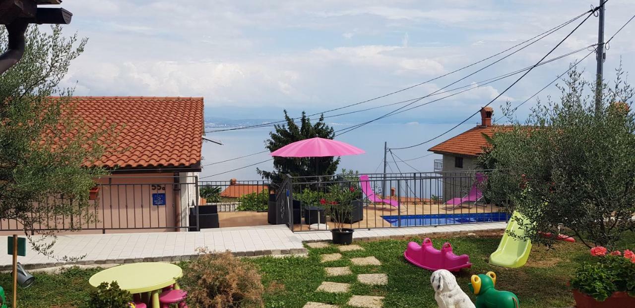 הוילה לובראן House Anastazia With Spectacular View מראה חיצוני תמונה